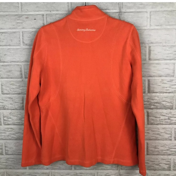 Tommy Bahama Womens Aruba Half Zip Sweater Medium - Picture 6 of 8